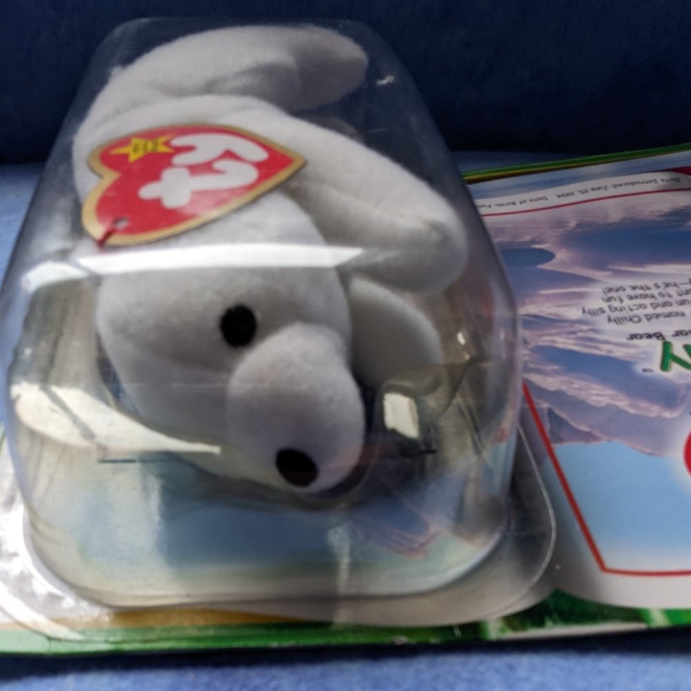 Legends Tiny Beanie Baby: Chilly, the polar bear - Picture 4 of 11